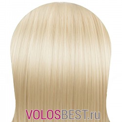 Волосы на заколках набор прямые золотистый блондин тон №24