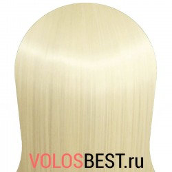 Волосы на заколках набор прямые шведский блонд тон №60/613